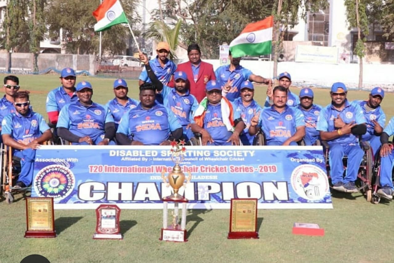 Indian Wheelchair Cricket Team